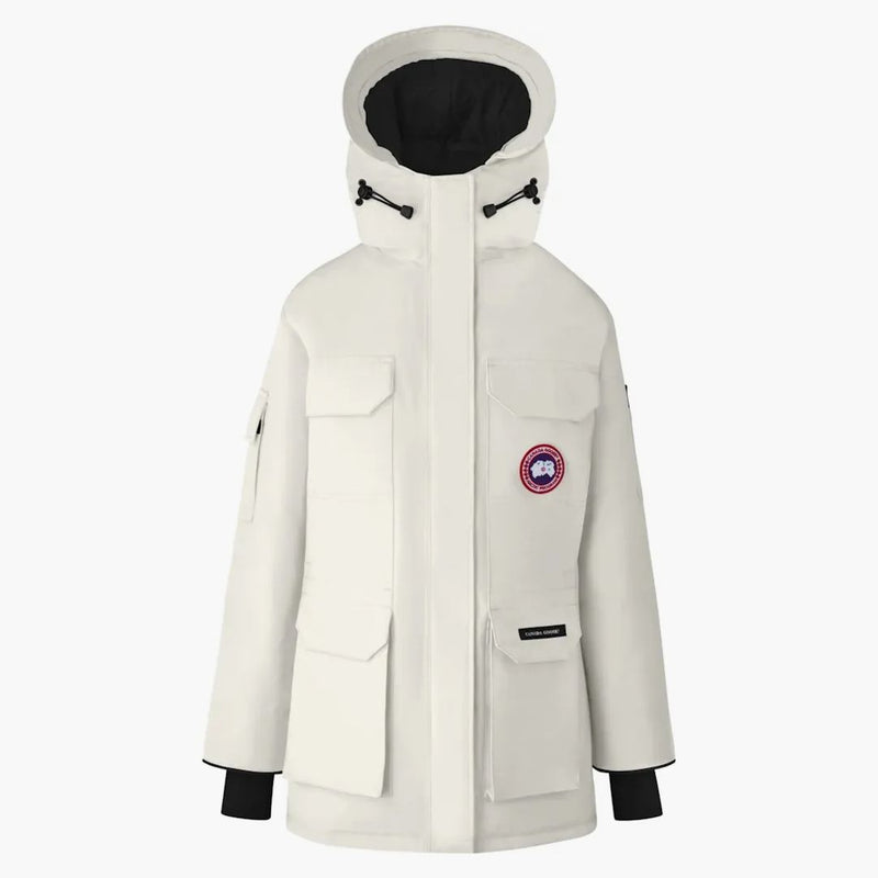 Canada Goose Women's Expedition Heritage Parka Jacket (Classic Fit) Early Light
