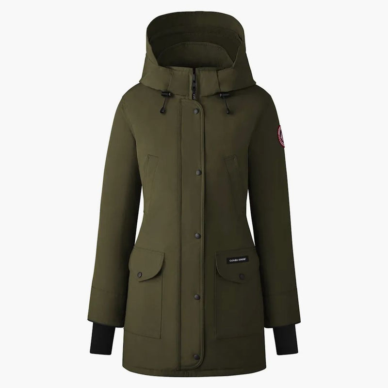 Canada Goose Women's Trillium Parka Heritage Jacket (classic Fit) Military Green