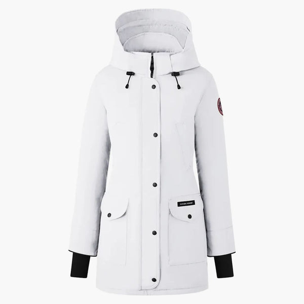 Canada Goose Women's Trillium Parka Heritage Jacket (Classic Fit) North Star White