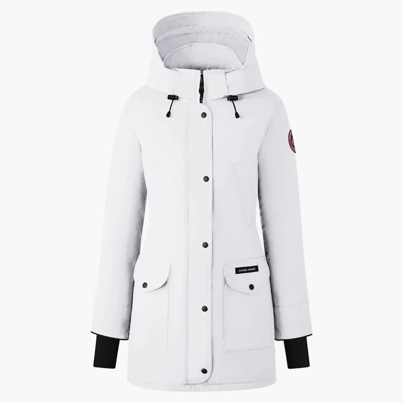Canada Goose Women's Trillium Parka Heritage Jacket (Classic Fit) North Star White