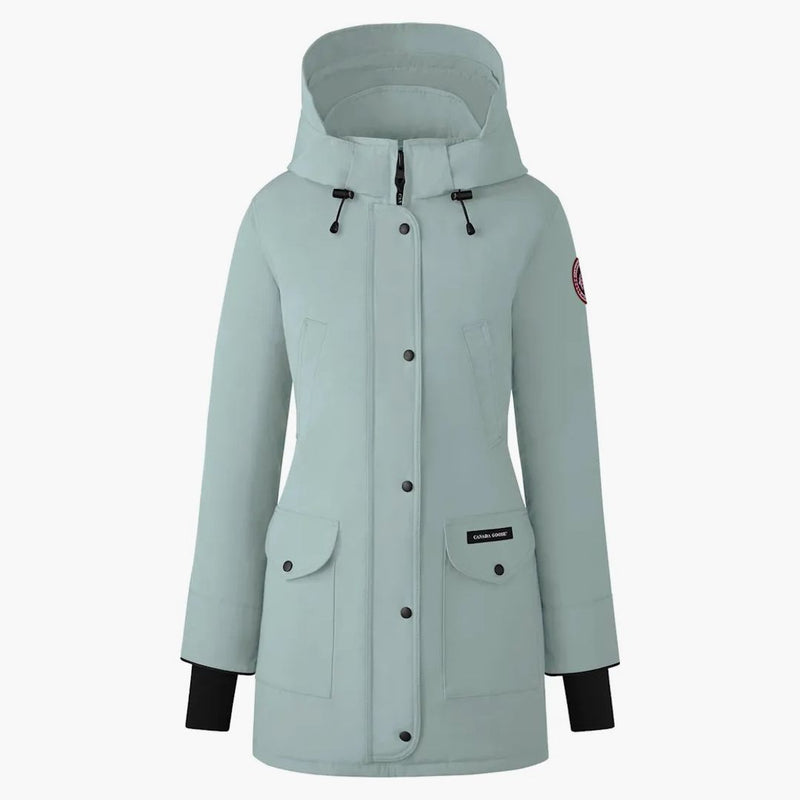Canada Goose Women's Trillium Parka Heritage Jacket (Classic Fit) Stormy Sky