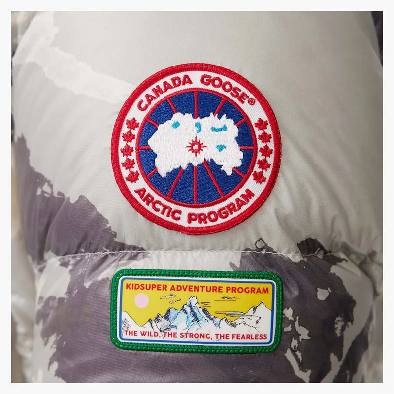 Canada Goose X NBA X Kidsuper Studios Crofton Buffer Jacket Print