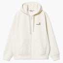 Carhartt wip amerikansk manus huva jacka beige