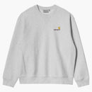 Carhartt Wip American Script Sweatshirt Ash Heather