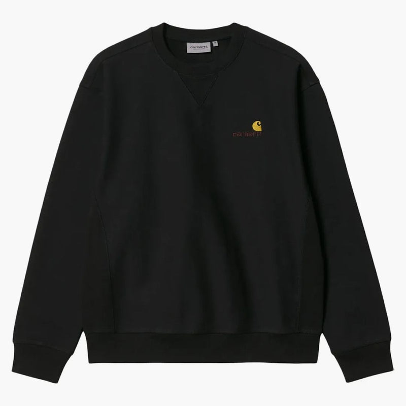 Carhartt Wip American Script Sweatshirt Black