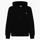 Mikina s kapucí carhartt wip casey s kapucí černou/stříbrnou