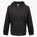 Carhartt Wip Chase Fleece Zip Up Hoodie Black