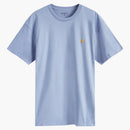 Carhartt wip chase t-shirt charm blått/guld