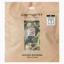 Carhartt Wip Cotton Boxer Green Camo Duck