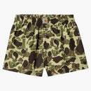 Carhartt Wip Cotton Boxer Green Camo Duck