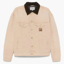 Carhartt Wip Dayton Trucker Giacca Dusty H Brown/Tobacco (Stone Canvas)