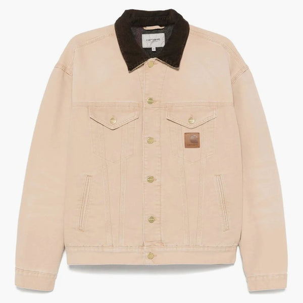 Carhartt Wip Dayton Trucker Giacca Dusty H Brown/Tobacco (Stone Canvas)
