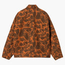 Carhartt wip anka camo detroit jacka grön/gurkmeja