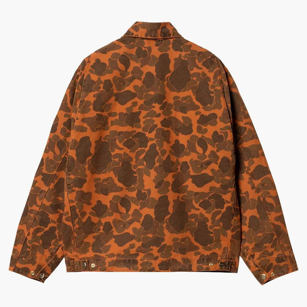 Carhartt Wip Duck Camo Detroit Giacca verde/Turcutta