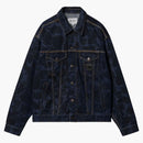 Carhartt Wip Duck Camo Helston Jacket Stone Washed Blue