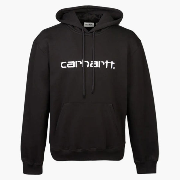 Carhartt Wip Fleece Hood Sweatshirt Black