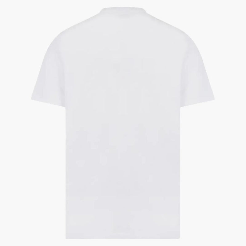 T-shirt di cotone del logo frontale Wip Carhartt