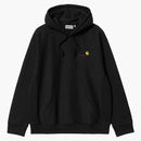 Karhartt wip kapuce americký scénář mikina černá