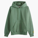 Carhartt Wip Hooded Chase Crew Sweatshirt Duck Green/gold