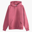 Carhartt Wip Hooded Chase Crew Sweatshirt Dusty Fuchsia/Gold