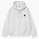 Carhartt Wip Hooded Heart Ii Hartt Sweat Jacket Gray