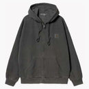 Carhartt wip hooded nelson (plaggfärgad) jacka kol
