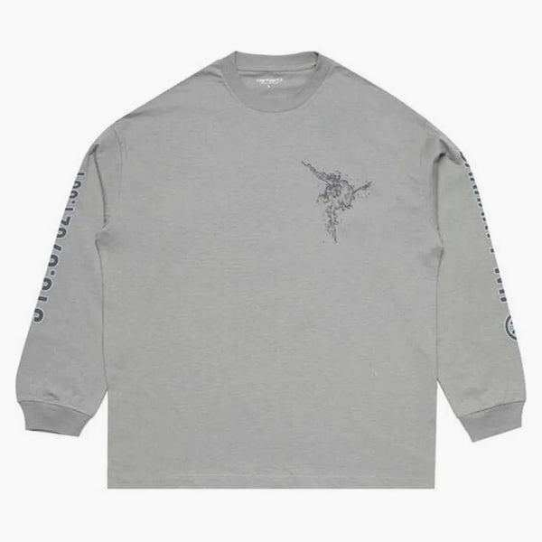 T-shirt coordinate L/S Carhartt Wip Grigio