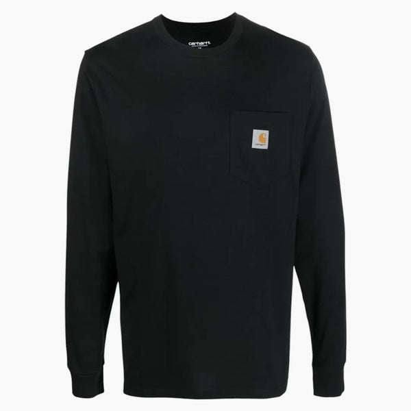 Maglietta tascabile a manica lunga carhartt nere