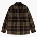 Carhartt Wip Manning Check Shirt Jacket Dark Umber