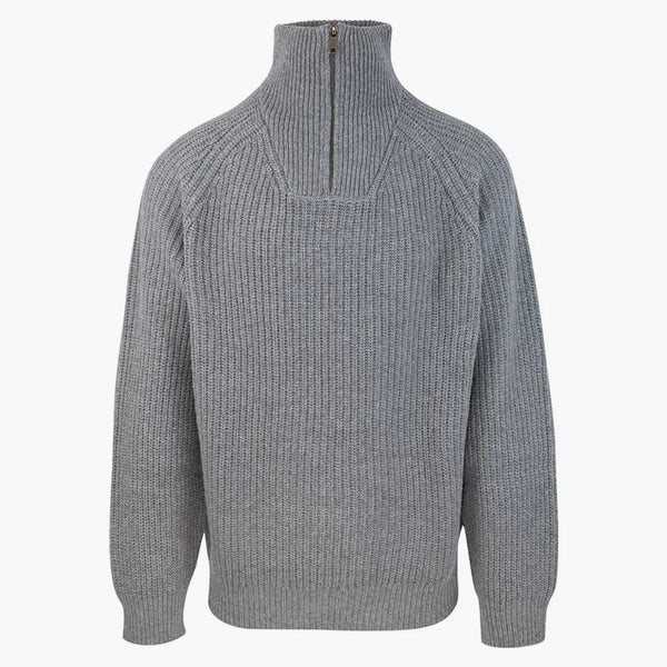 Carhartt Wip Marlon Magni di mezza zip grigio