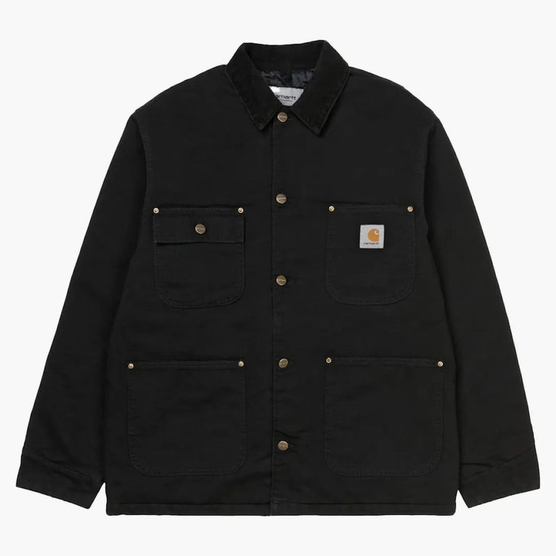 CARHARTT WIP OG CORE CORE COTTE (inverno) Black (tela invecchiata)