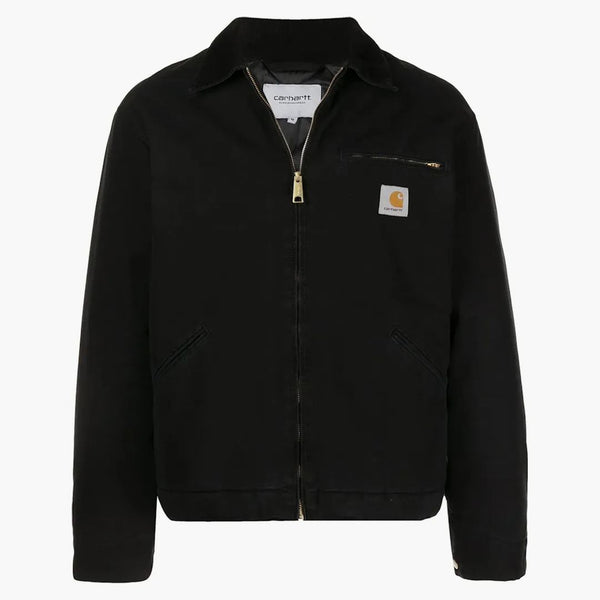 Carhartt Wip og giacca tela invecchiata in nero/nero