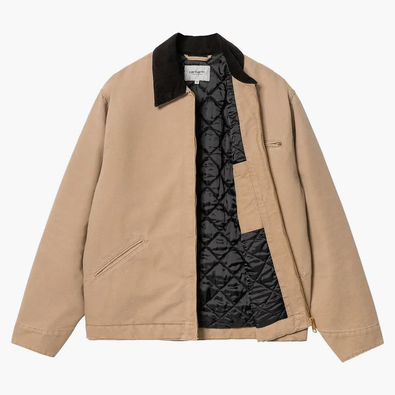 Carhartt Wip OG Detroit Aged Canvas Jacket Peanut/Black