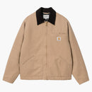 Carhartt wip og Detroit åldrande dukjacka jordnötter/svart