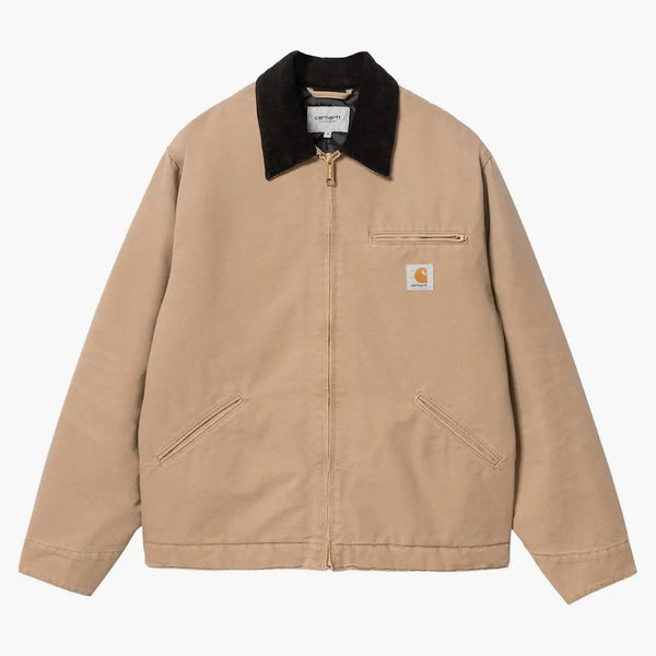 Carhartt Wip og giacca tela invecchiata arachidi/nero