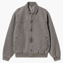 Carhartt Wip Og Santa Fe Dearborn Canvas 12oz Jacket Black (Faded)