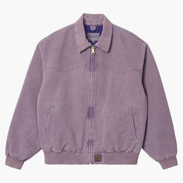 Carhartt Wip Og Santa Fe Dearborn Canvas 12oz Jacket Razzmic (sbiadito)