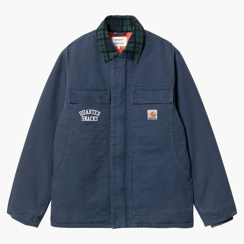 Carhartt Wip Quartersnacks Og Arctic Coat Blue