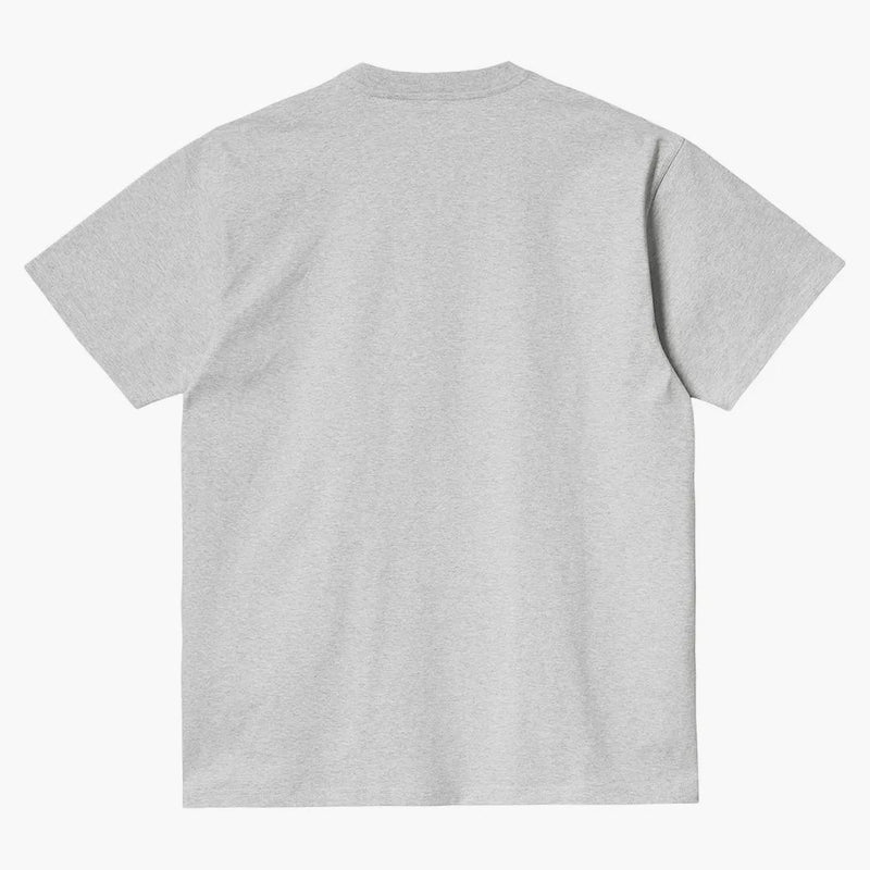 Carhartt Wip S/S American Script T-shirt Ash Heather