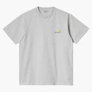 Carhartt WIP S/S American Script T-shirt Ash Heather