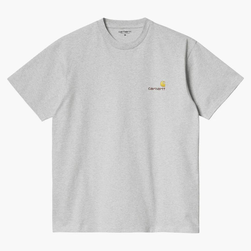 Carhartt Wip S/S American Script T-shirt Ash Heather