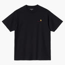 Carhartt Wip S/S American Script T-shirt Black