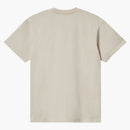 Carhartt wip s/s amerikansk manus t-shirt naturlig