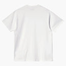 Carhartt wip s/s amerikansk manus t-shirt vit
