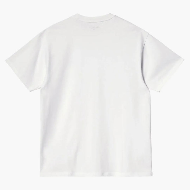 Carhartt Wip S/S American Script T-Shirt White