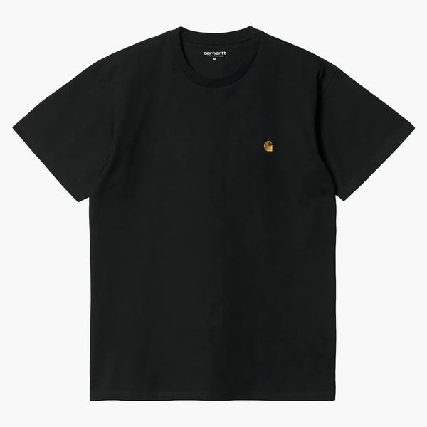 Carhartt Wip S/S Chase T-shirt nero/oro