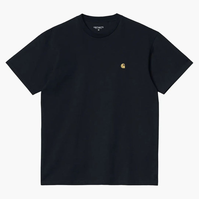 Carhartt Wip S/S Chase T-shirt Dark Navy/Gold
