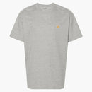 Carhartt wip s/s chase t-shirt grå ljung/guld