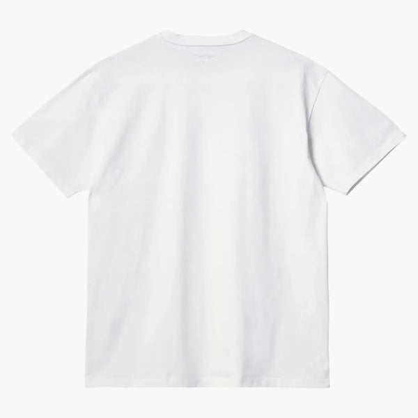 Carhartt Wip S/S Chase T-shirt bianco/oro