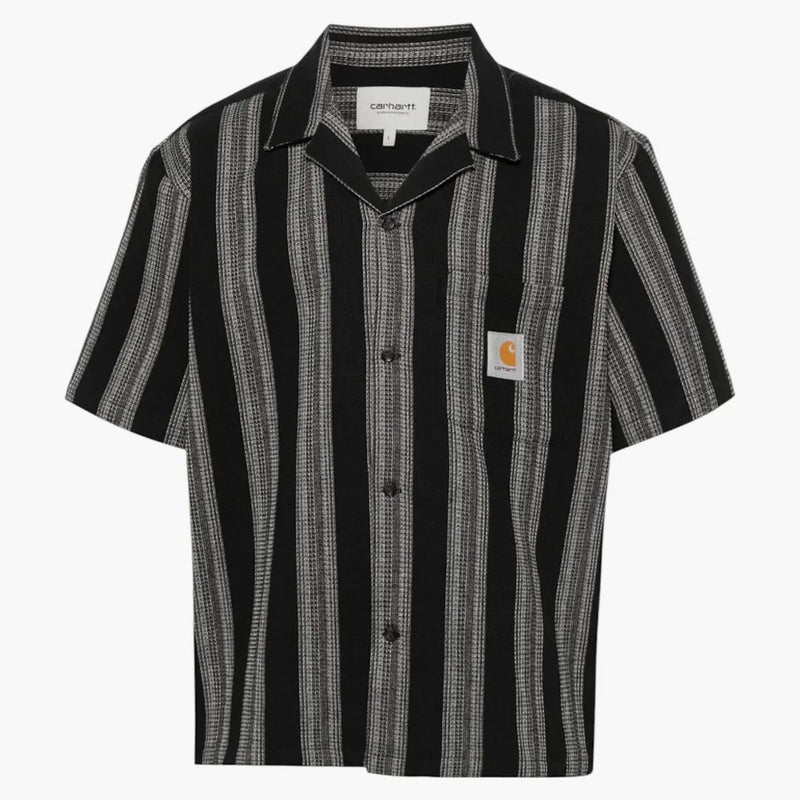 Carhartt Wip S/S Dodson Shirt Nero